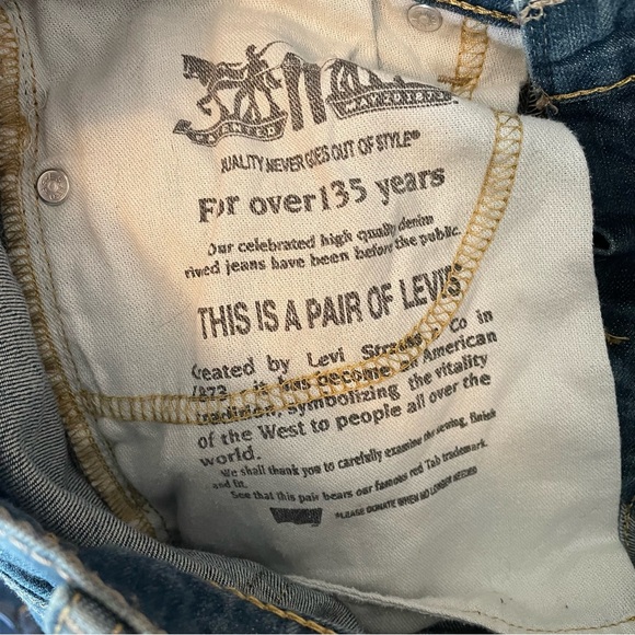 Levi’s Women’s Blue Denim Mid Rise 511 Skinny Jeans Size 29X32 - Picture 7 of 11